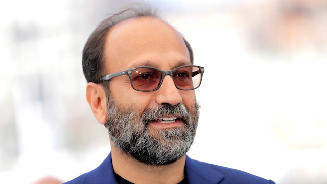 Director Asghar Farhadi poses for photographers at the photo call for the film 'A Hero' at the 74th international film festival, Cannes, southern France, Wednesday, July 14, 2021. (Photo by Vianney Le Caer/Invision/AP)